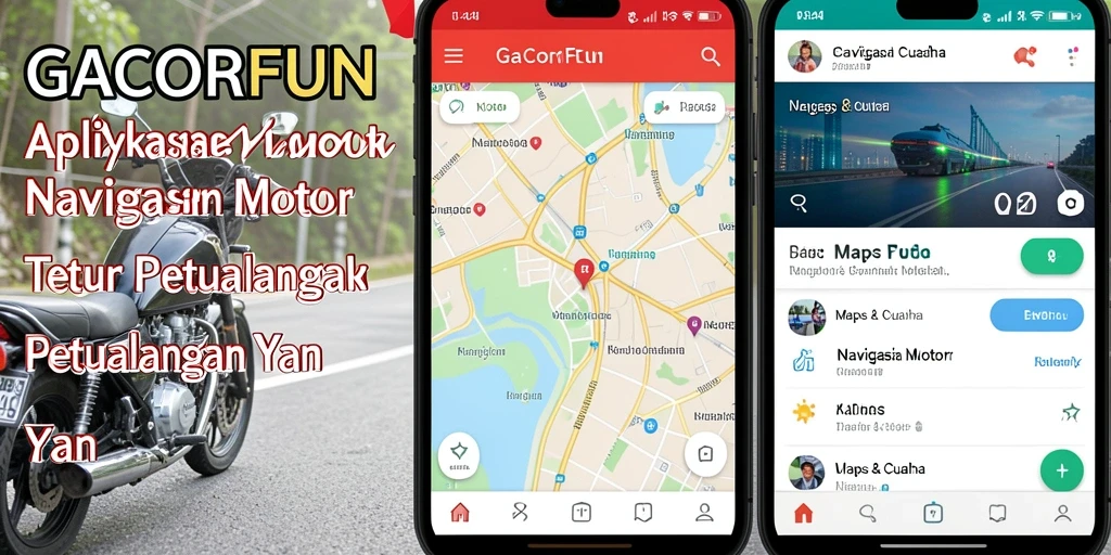 Tampilan antarmuka GACORFUN untuk Navigasi Motor yang informatif dan menarik.