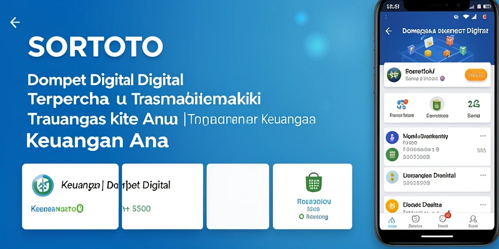 Antarmuka SORTOTO yang sederhana dan fungsional untuk transaksi keuangan.
